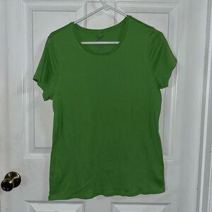 Faded Glory Bright Green Short Sleeve Crew Tee